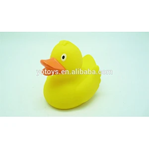 Squeaky Eco-friendly Rubber toy duck for baby/ rubber duck toy/ bathing rubber toy