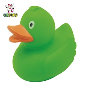 Wholesale OEM hot selling colorful cute rubber bath toy animal bath duck for kids