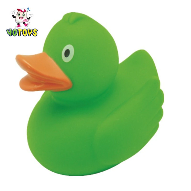 Wholesale OEM hot selling colorful cute rubber bath toy animal bath duck for kids