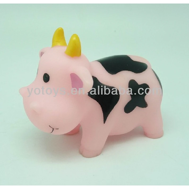 Farm animal toy set baby bath toy plastic toys cow