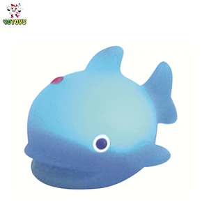 Flashing Rubber Animal Toy Kinds LED Toy Battery Operated Toy