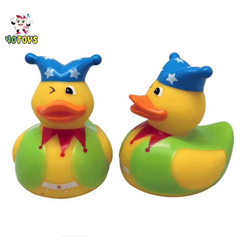 2018 New Arrival Funny Clown Duck Baby Bath Toys