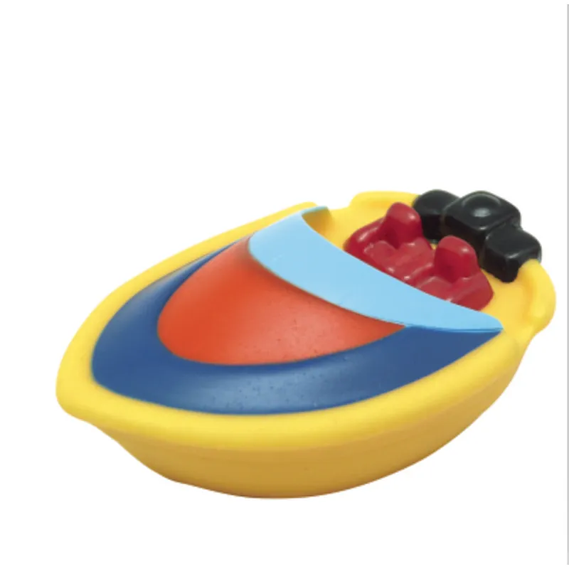 Cute Squirt mini car Rubber Baby Bath Toy for Kids