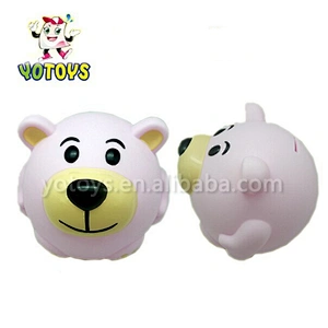 Hot sale custom vinyl bear animal money bank