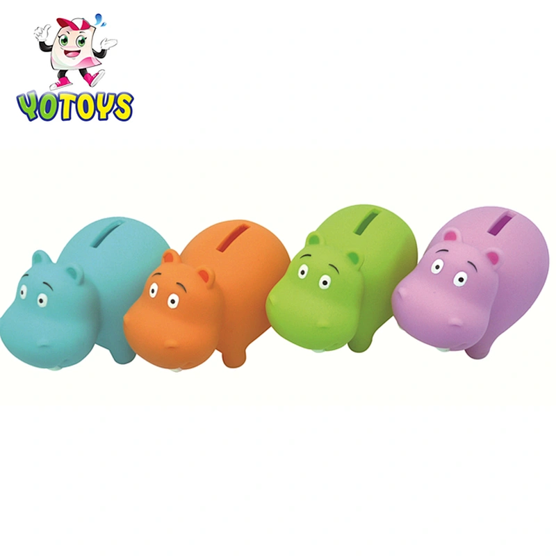 Hot sale custom vinyl bear animal money bank