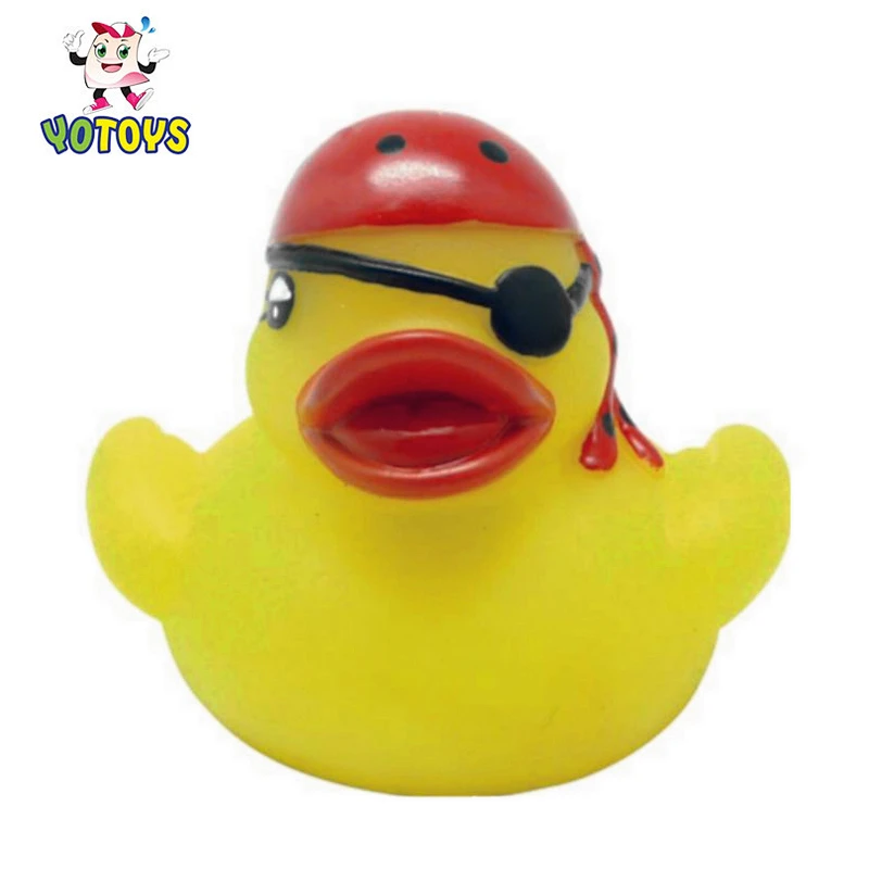 Pirate Rubber Duck Imaginative Baby Toddler Safe Bathtub Bathing Toy
