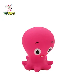 Hot sale cute small unique octopus toys for kids,  promotion mini  baby bath toys gifts