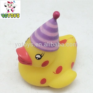 High Quality Flashing Changing Color Floating Bath Duck