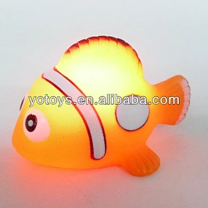 Glowing Flashing Bath Fish Toy