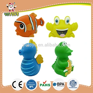 soft animal bath set, table decorations forest animal toys,crocodile bird rhino elephant toy figure custom