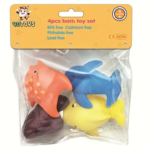 Top quality Baby PVC Toy Cute Baby Bath Toy Set Wholesale Vinyl Toy for child