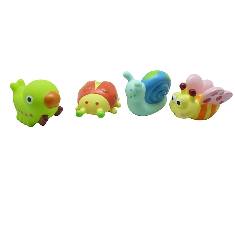 Vinyl toy bath snail toy safe material summer baby toys