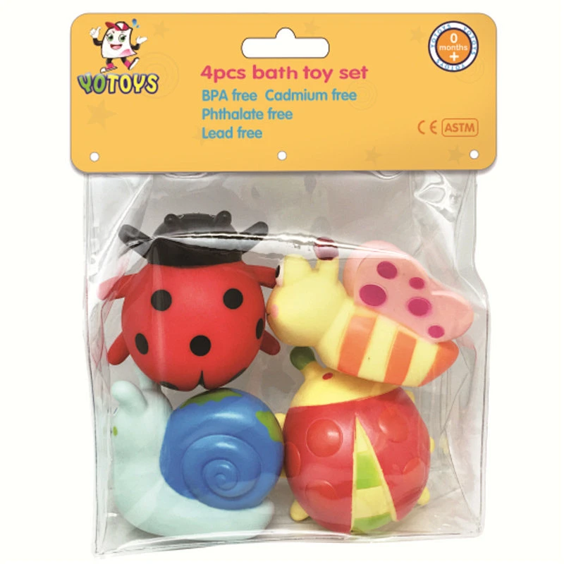 Top quality Baby PVC Toy Cute Baby Bath Toy Set Wholesale Vinyl Toy for child