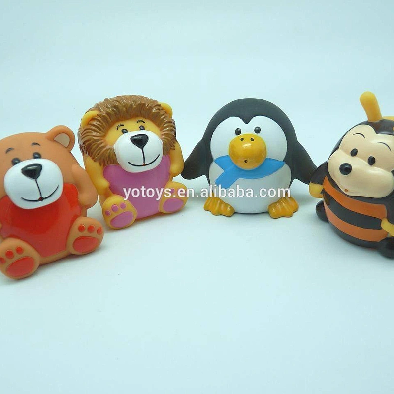Lovely Animal Shower Play Toys Silicone Bath Play toys for Providing children with play