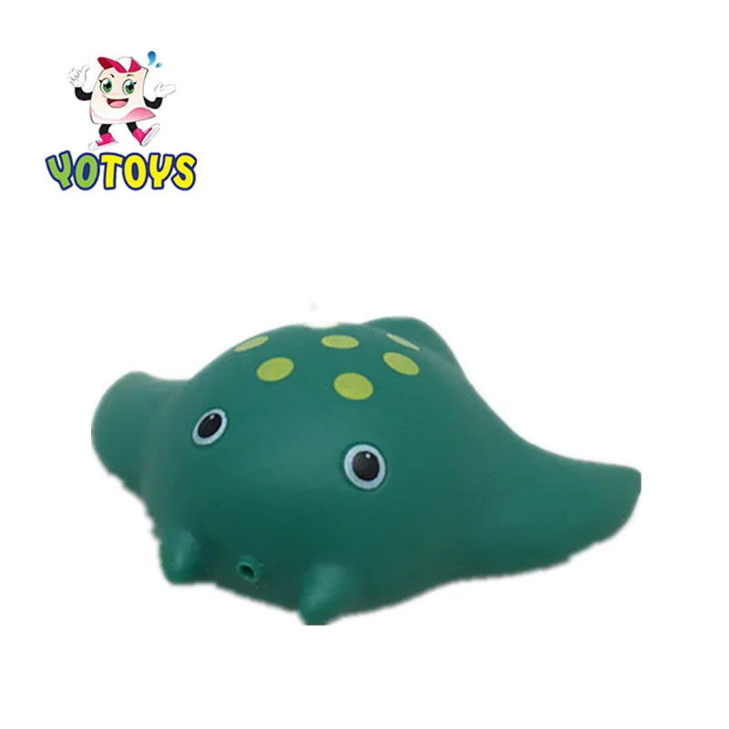 Promotion Rubber Marine Animal Water Squirter Bath Toy Set for Kids, Miniature plastic figurines Toy