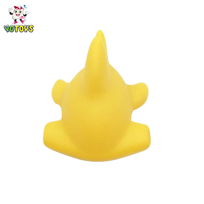 China Factory New Product Cartoon Animal Plastic Mini Shark Toy Rubber Animal Toy