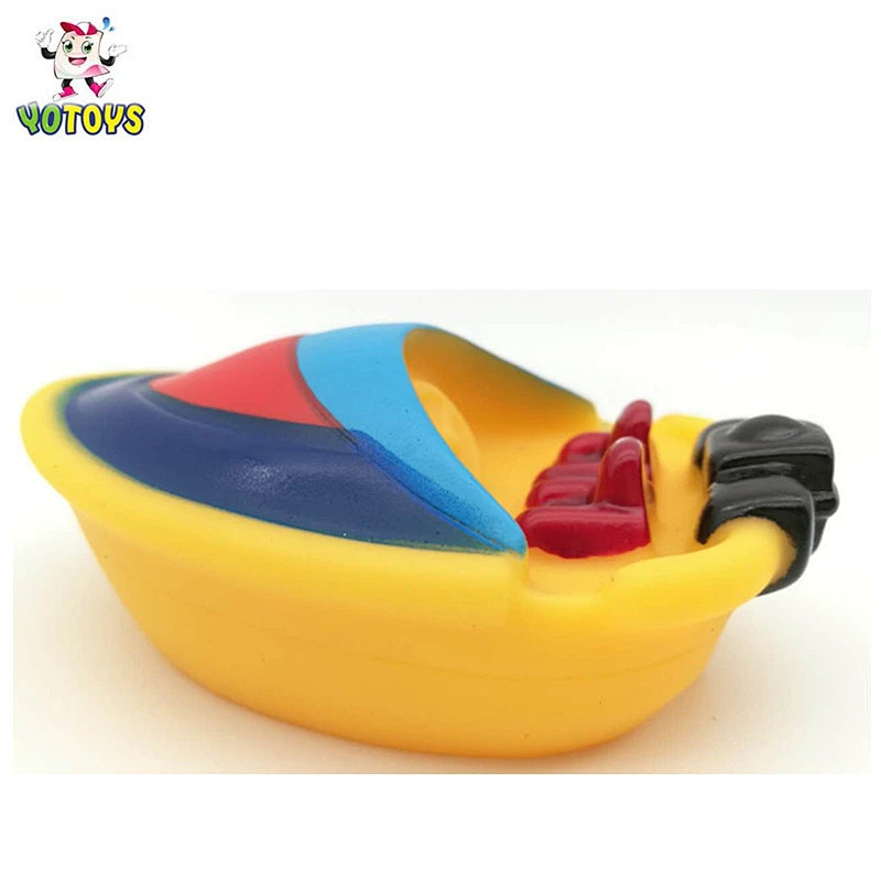 Waterproof Kids Toy Squirt Fish Toy Plastic Rubber Sea Vehicle Boat Toy