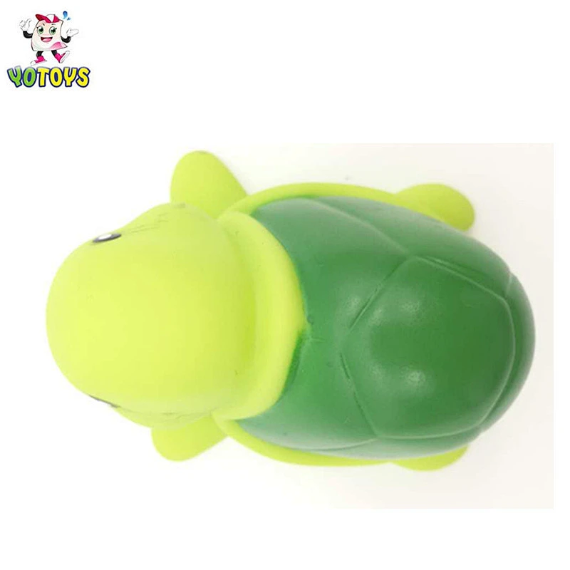 Customer Green Turtle Baby Rubber Bath Toy Floating Animal Toy