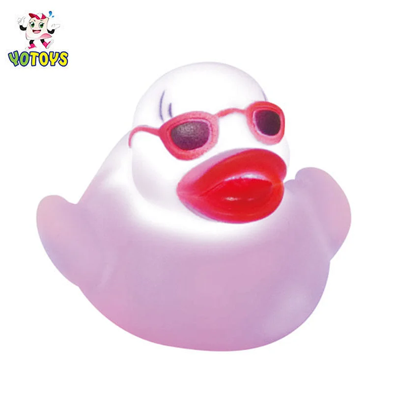 Made in China flashing light up toy custom rubber duck kids toys creative toys for baby boys