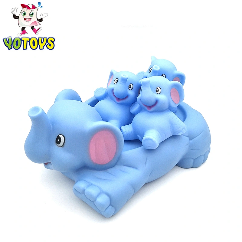 Cute Promotion China Import Rubber Plastic Toy Set Crocodile Elephant Animal Toys