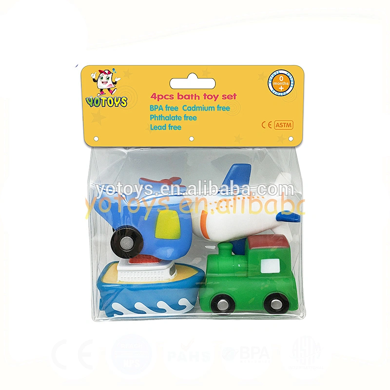 Custom vinyl toy baby bath set for education