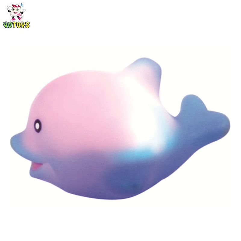 LED Nightlight Duck Toy Baby Flashing Toy Wholesale Products China