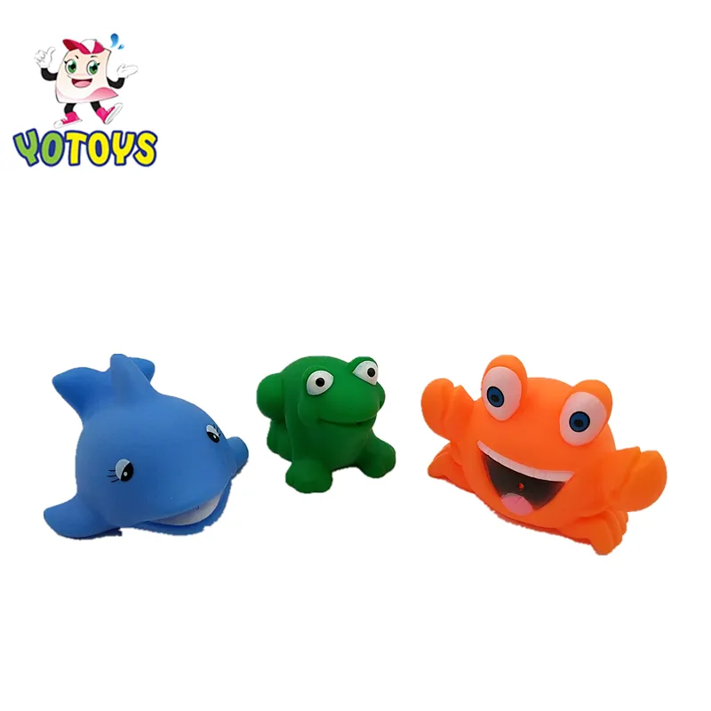 Plastic Swimming Fish Toys,Small Floating Toy Sea Plastic Animal Bath Toys