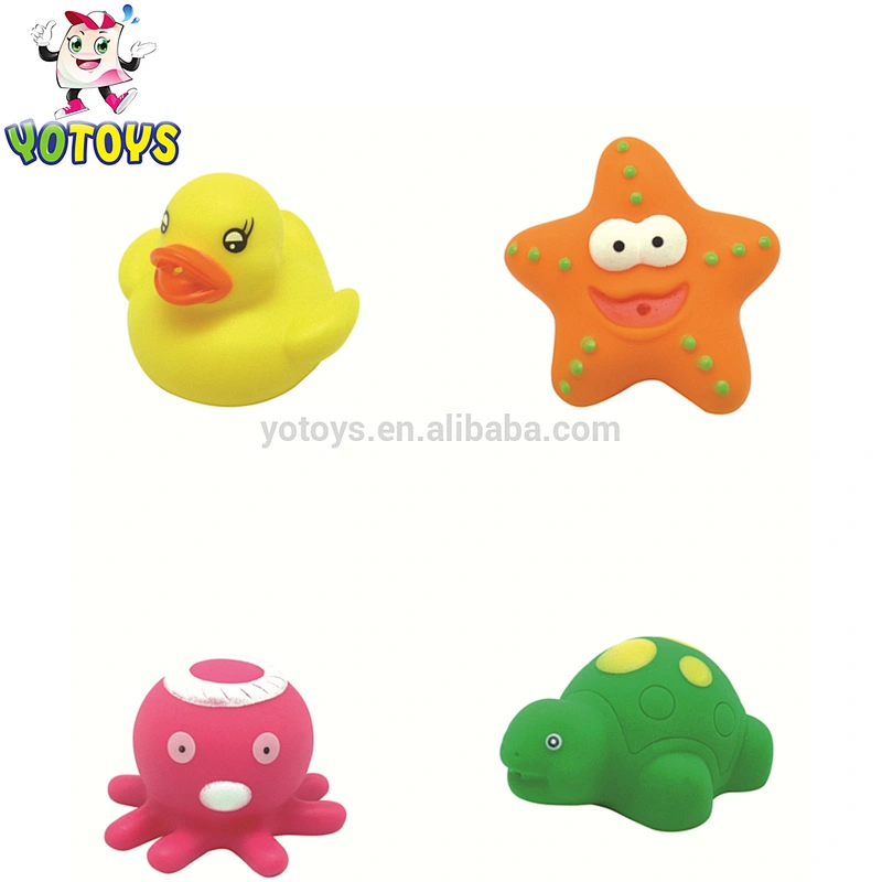 Kids Bath toy Ocean Sea Plastic 3D Animal Toys Figure