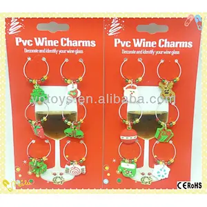 Christmas beautiful Wine Charms/ Xmas Wine Charms/ Beautiful bar wine charms