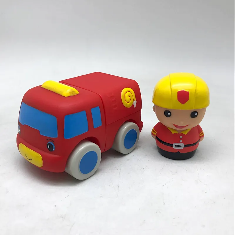 Vinyl toy - Baby educational Toys -Snap Free wheels cars