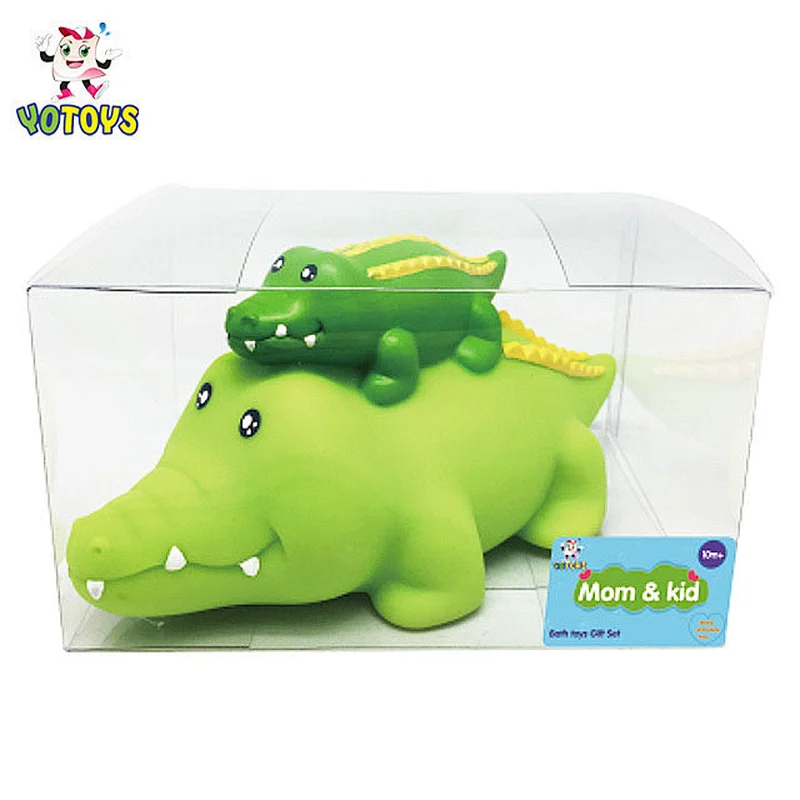 New design Baby rubber bath toy tortoise mom & kid mother love plastic learning toys for kids