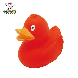 Lovely Rubber Bath Toy with Sound Floating Duck