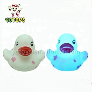 floating rubber duck for promotion gifts,Float duck with led,waterproof led duck