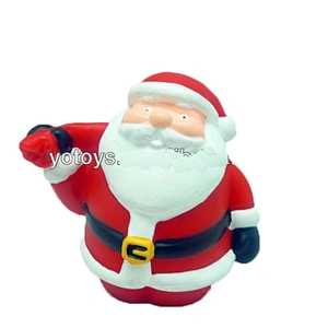 New design plastic Christmas figurine indoor decoration Santa elk Christmas man for decoration