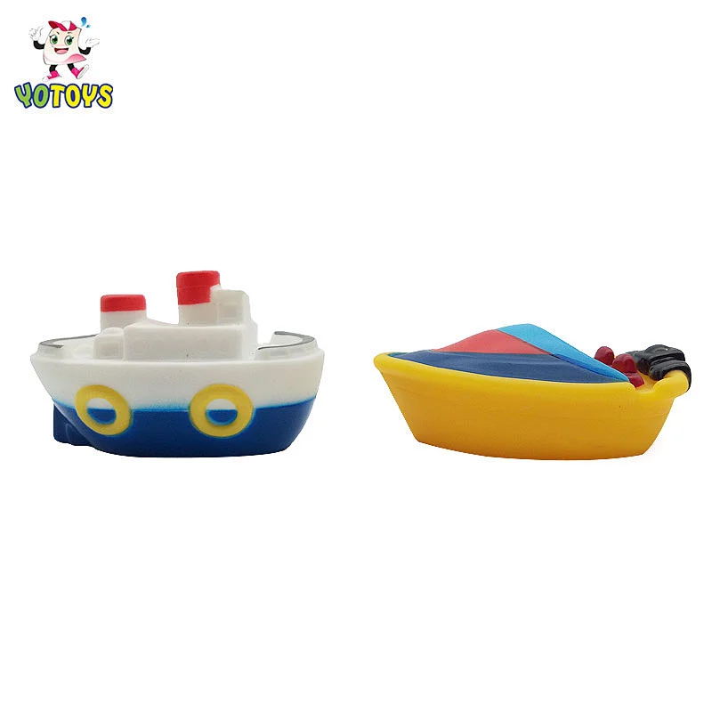 Baby Bathing Water Squirt Custom Boat Bath Toy