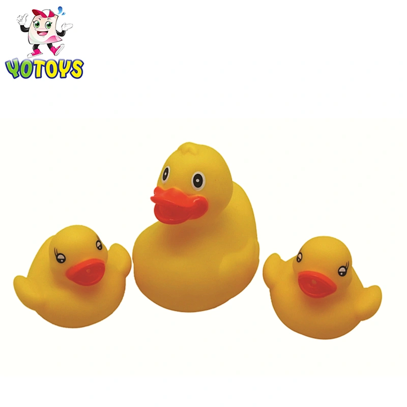 rubber bath toy floating duck family