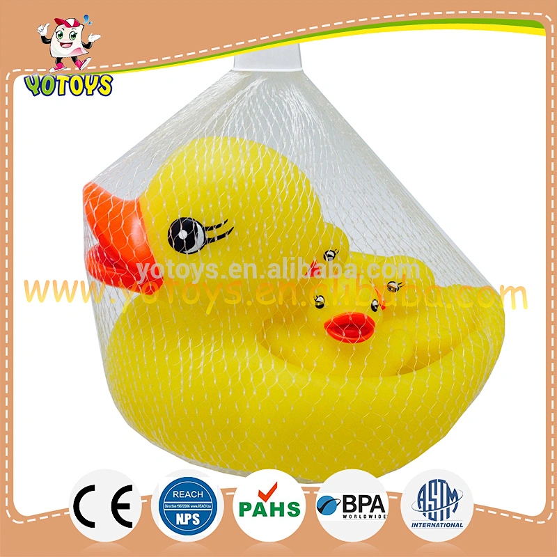 BPA free yellow vinyl duck toys bathtime kid toy for fun