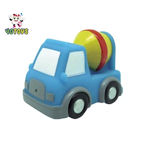 Wholesale Plastic Safety Baby Yellow Color Truck Toy