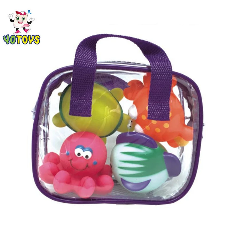 Floating Ocean Link Animal Little Squirts Bath Squirters Toys 10 Pack