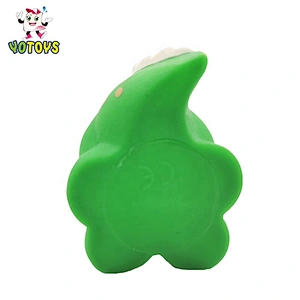 Retail And Wholesale PVC material children squirter custom design rubber mini dinosaurs baby toy