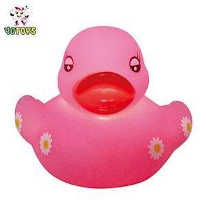 Made in China flashing light up toy custom rubber duck kids toys creative toys for baby boys