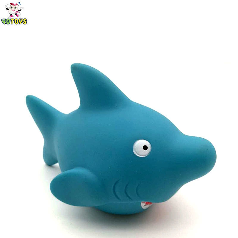 China Wholesale Baby Gift Shark Shape Plastic PVC Vinyl Toy baby bath toys shark toys for children