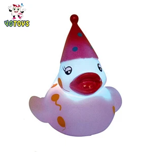Children's Day Gift Color Change Flashing Party Duck Bath Toys