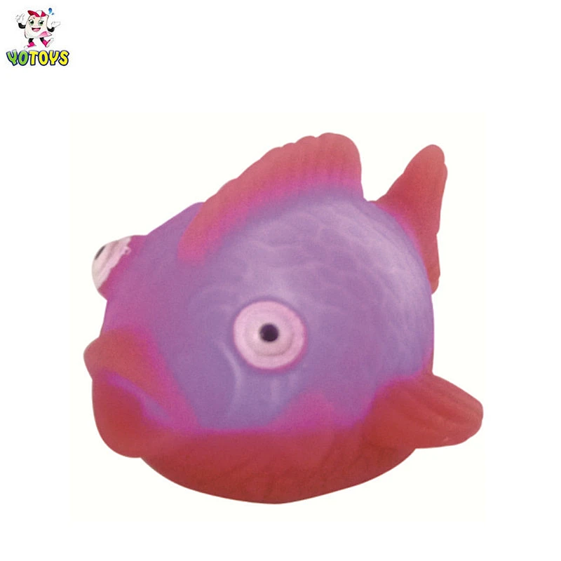 Flashing Rubber Animal Toy Kinds LED Toy Battery Operated Toy