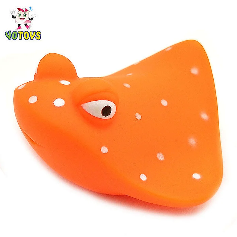 Made in China Baby Bath toy Plastic devil fish toys sea animal squirt bath toys for children