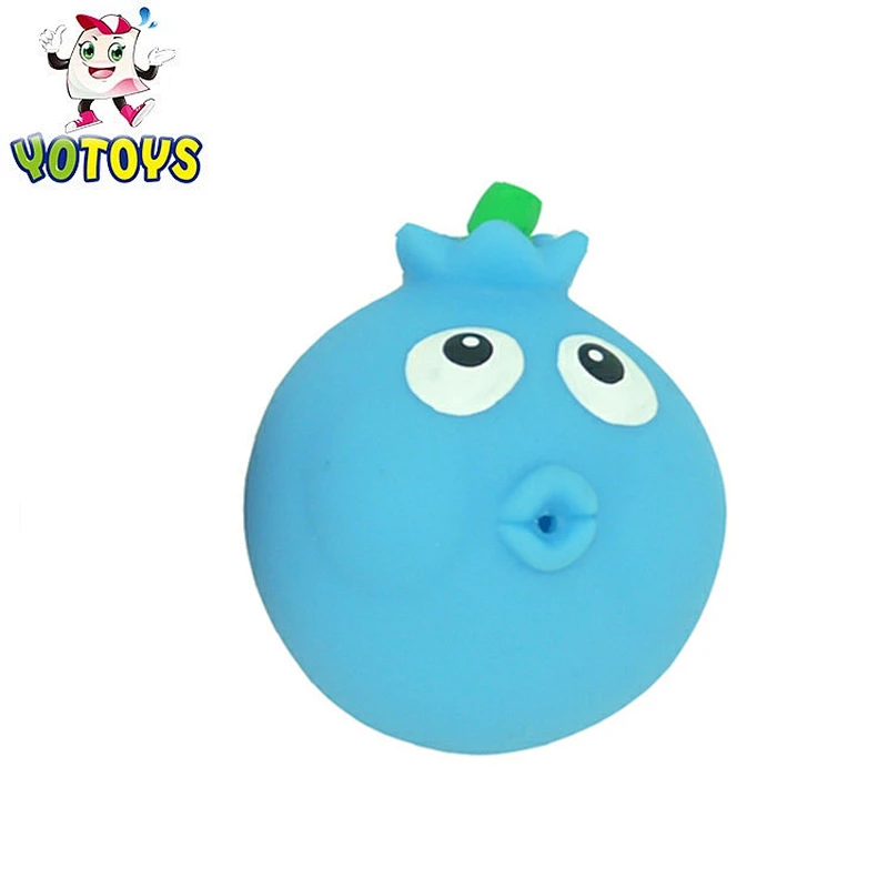 Wholesale high quality mini rubber floating strawberry baby bath toy