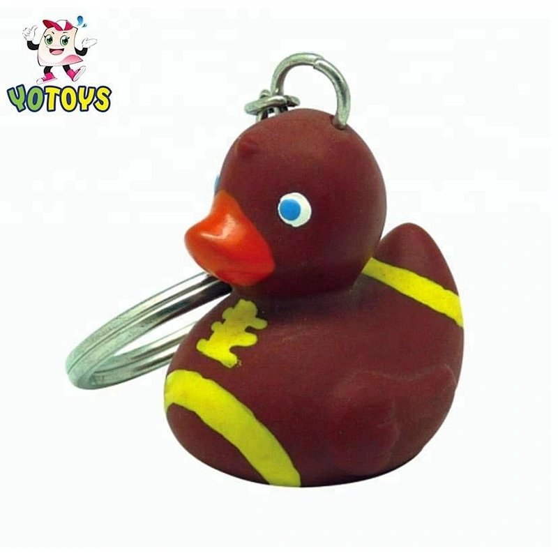 Custom Logo Vinyl Rubber Ducky Key Chain Collection