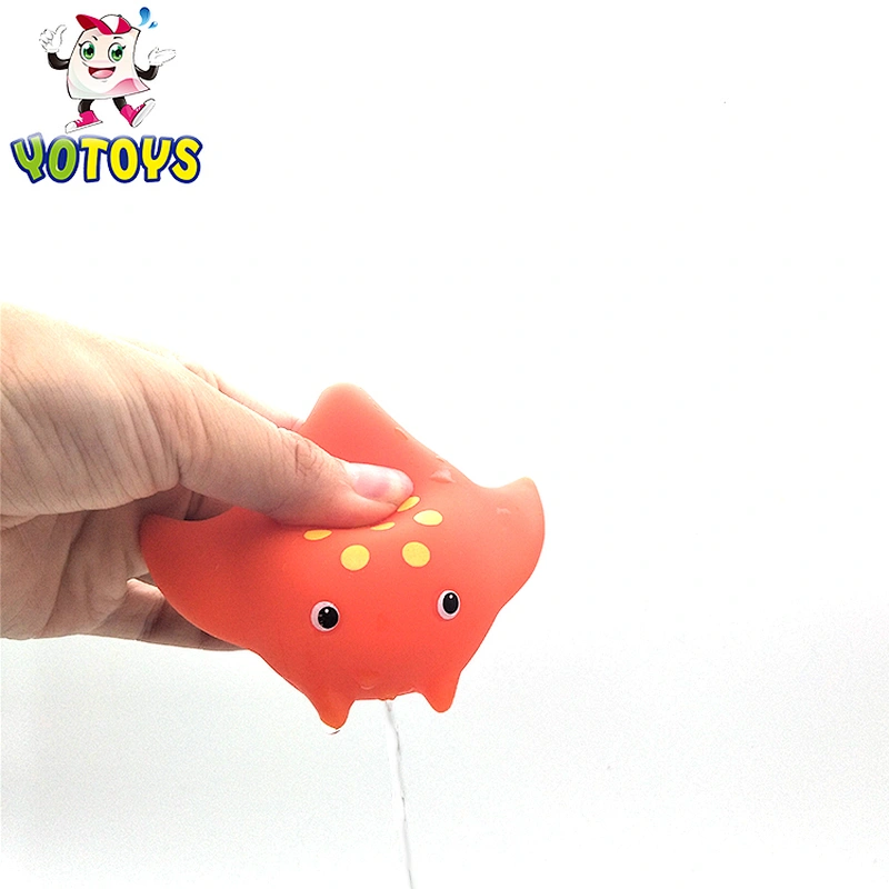 Top quality Squirt Floating Small Cheap Plastic Bath Toy Animal Popular Water Toy sea animal toys for kids