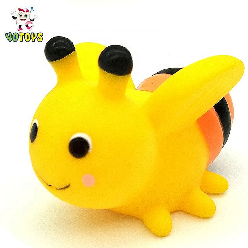 Mini lovely Gardening Baby Bath Toy butterfly vinyl toy manufacturers bee bath toys set for kids