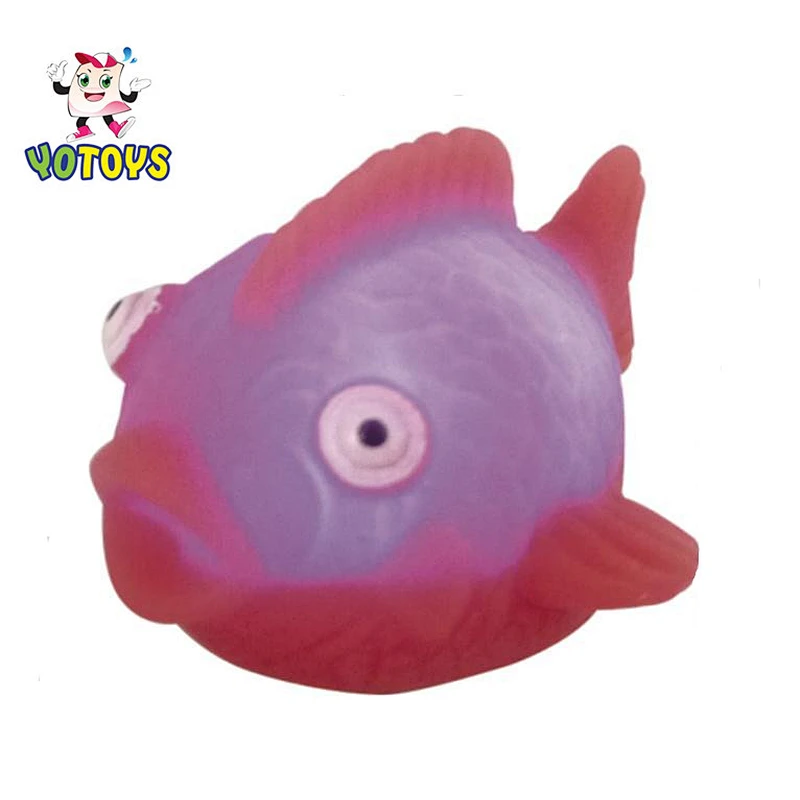 Flashing Rubber Duck with Flowers Led Light Up Baby Toys
